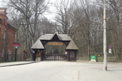 Porte entrée Palace Parc, Bialowieza